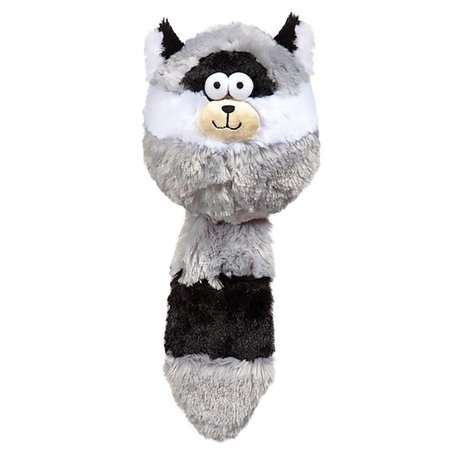 NO SWEAT MY PET Funny Furry Fatties Dog Toy - Raccoon - One Size NO2640864